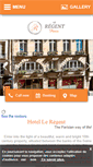 Mobile Screenshot of hotelleregent.com